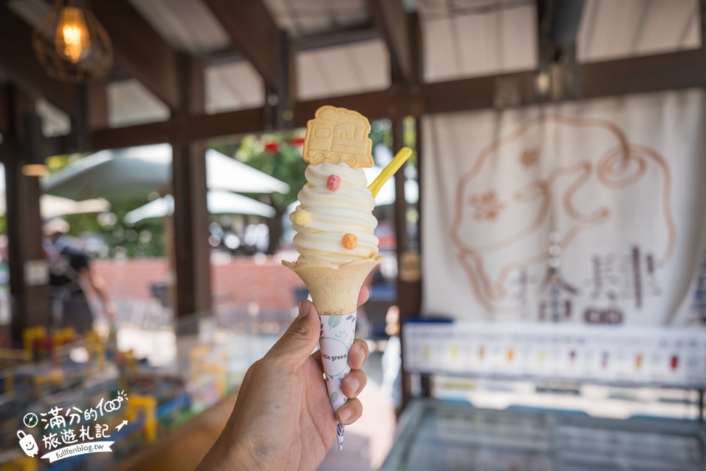 彰化景點【戶羽機關車園區】免門票彰化親子景點,搭小火車.逛市集.玩拍九又四分之三月台,順遊扇形車庫好有趣!