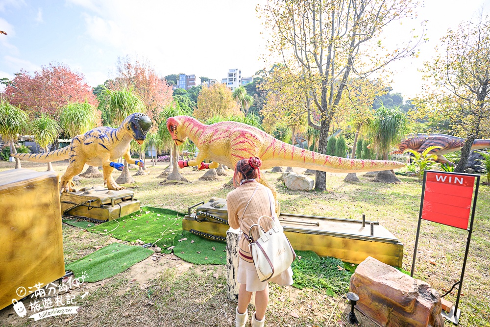 【恐龍大復活關渡探險樂園】1500坪的沉浸式恐龍世界,TOP4必玩恐龍互動體驗＆門票玩樂攻略!