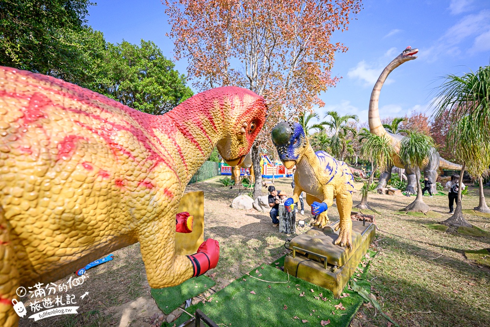 【恐龍大復活關渡探險樂園】1500坪的沉浸式恐龍世界,TOP4必玩恐龍互動體驗＆門票玩樂攻略!