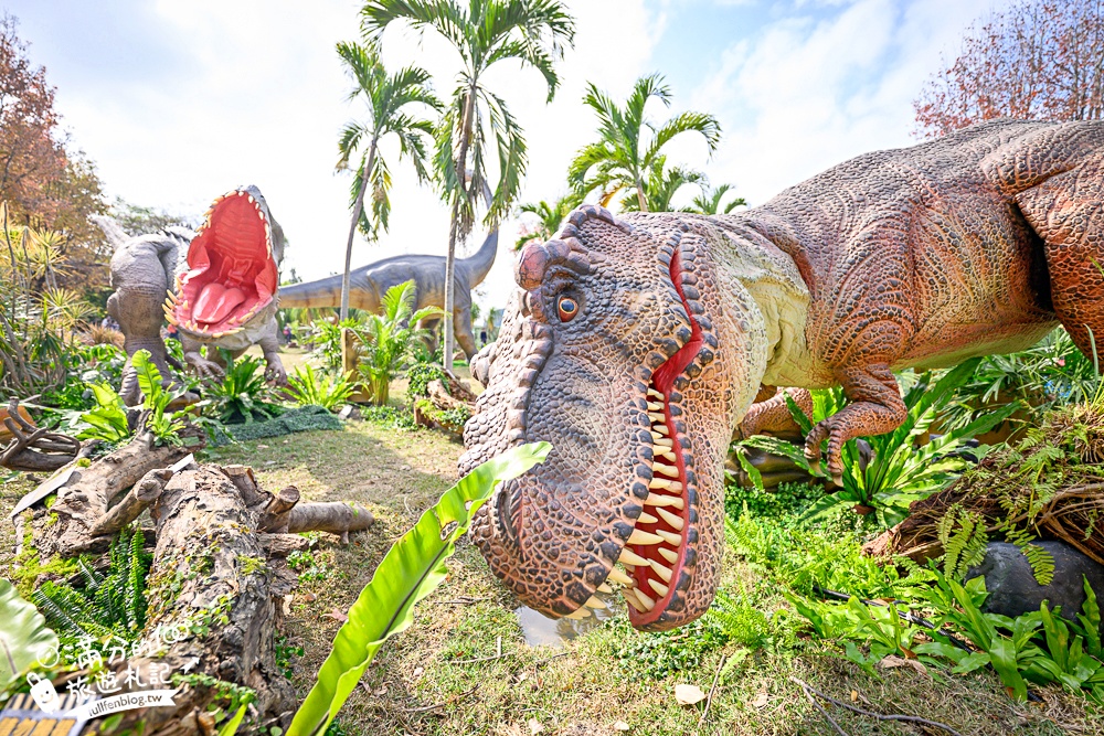 【恐龍大復活關渡探險樂園】1500坪的沉浸式恐龍世界,TOP4必玩恐龍互動體驗＆門票玩樂攻略!