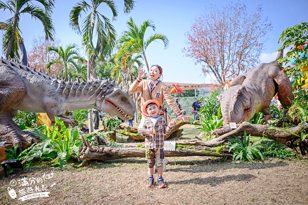 【恐龍大復活關渡探險樂園】1500坪的沉浸式恐龍世界,TOP4必玩恐龍互動體驗＆門票玩樂攻略!