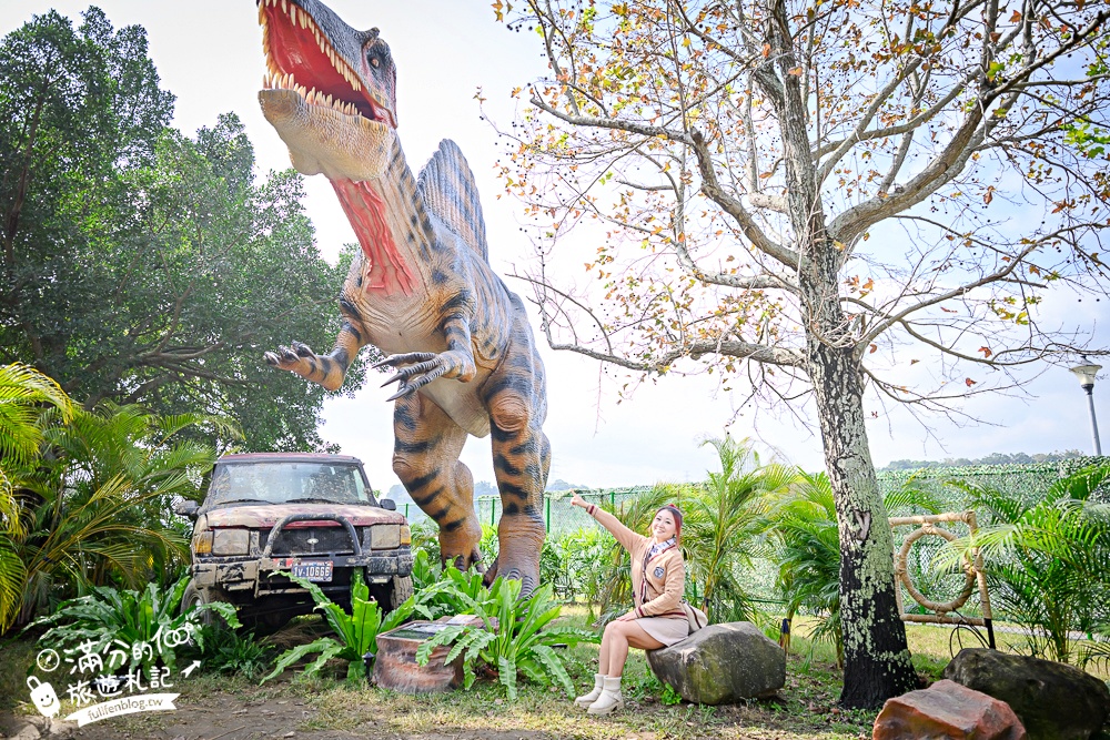 【恐龍大復活關渡探險樂園】1500坪的沉浸式恐龍世界,TOP4必玩恐龍互動體驗＆門票玩樂攻略!