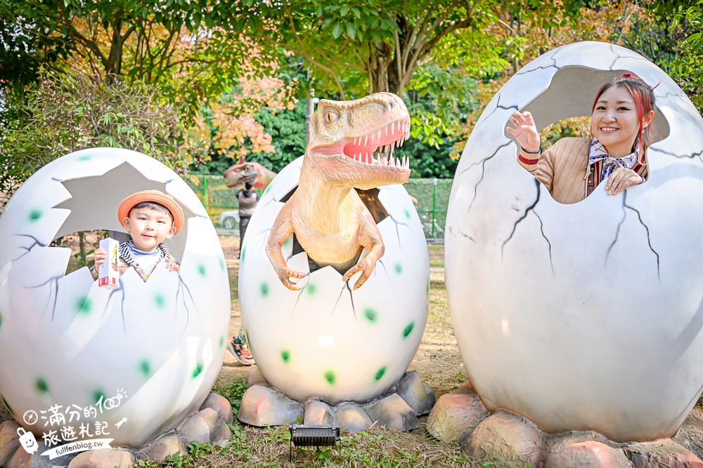 【恐龍大復活關渡探險樂園】1500坪的沉浸式恐龍世界,TOP4必玩恐龍互動體驗＆門票玩樂攻略!