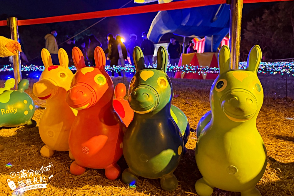 【2026彰化月影燈季】最新活動資訊.櫻桃小丸子跳跳馬戲團.Rody和旋轉木馬通通免費玩!