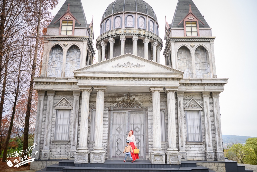 苗栗【愛麗絲的天空專業攝影基地】只要300元~拍照也能環遊世界,歐風城堡.義大利教堂.日本村通通帶你玩!