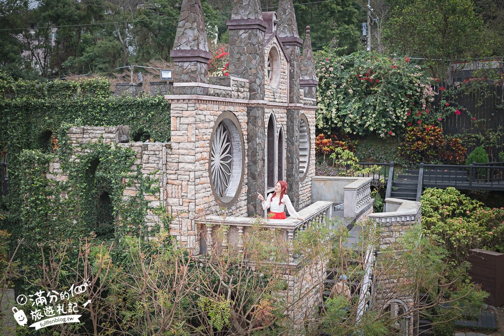 苗栗【愛麗絲的天空專業攝影基地】只要300元~拍照也能環遊世界,歐風城堡.義大利教堂.日本村通通帶你玩!
