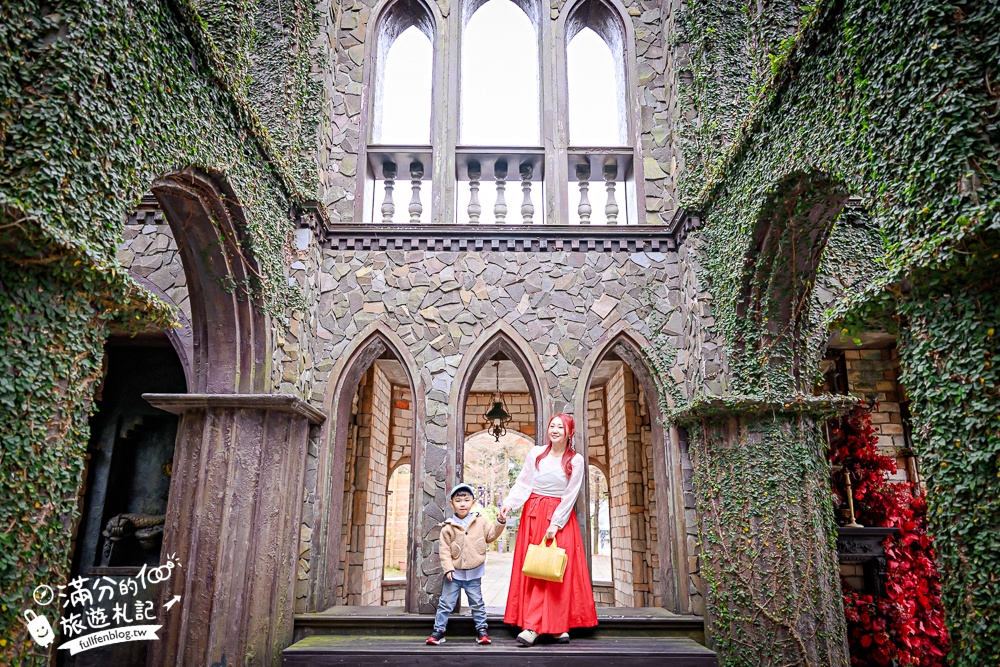 苗栗【愛麗絲的天空專業攝影基地】只要300元~拍照也能環遊世界,歐風城堡.義大利教堂.日本村通通帶你玩!