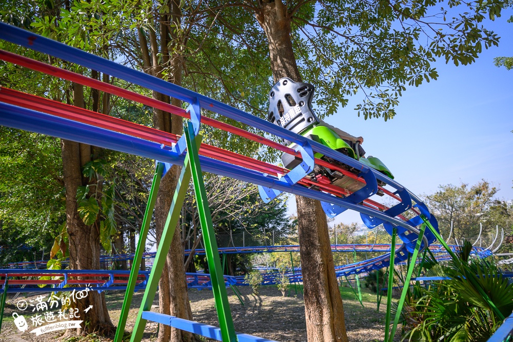 【2026百果山探索樂園最新玩法＆設施價格與身高限制】必玩叢林飛車.漂漂河和彩虹滑道.超刺激的恐龍王國!