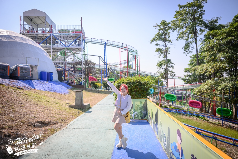 【2026百果山探索樂園最新玩法＆設施價格與身高限制】必玩叢林飛車.漂漂河和彩虹滑道.超刺激的恐龍王國!