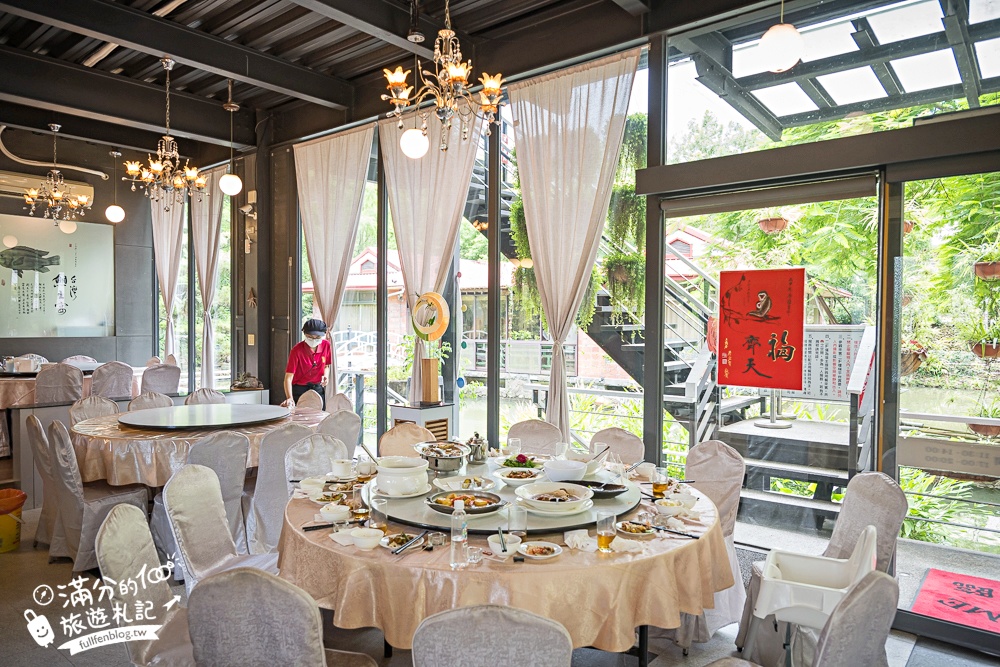 【土角厝水上庭園餐廳】南投埔里復古客家料理.水上旋轉餐廳超特別.還能漫步小橋和觀賞生態池! 【土角厝水上庭園餐廳】南投埔里復古客家料理.水上旋轉餐廳超特別.還能漫步小橋和觀賞生態池!