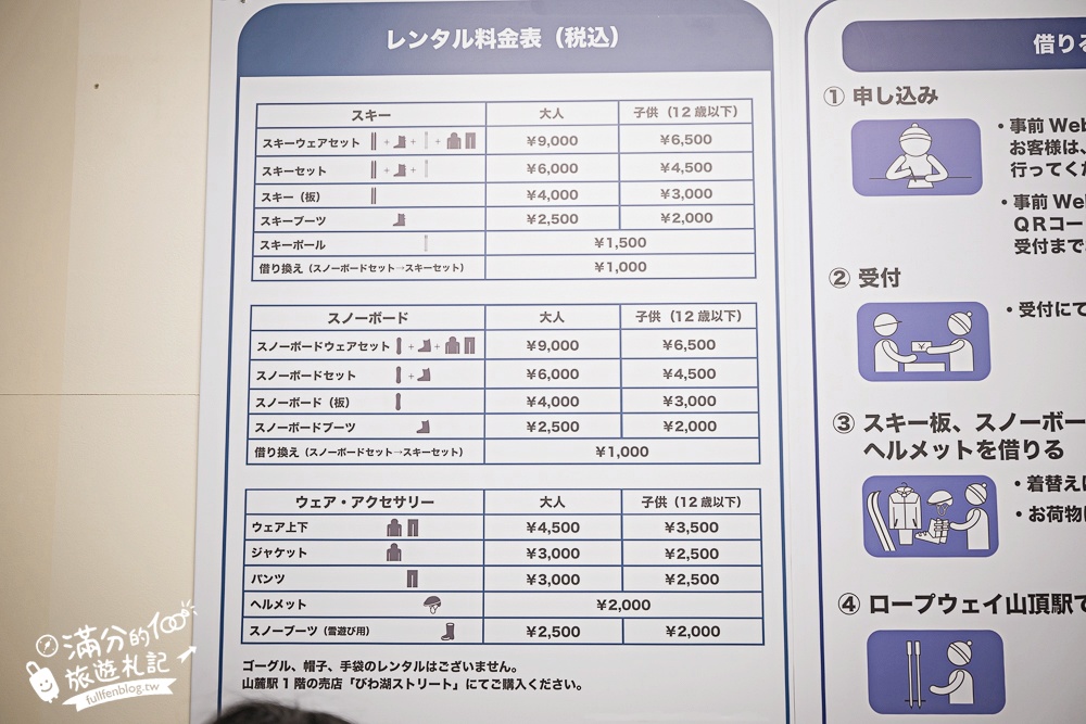 大阪親子玩雪推薦【琵琶湖山谷滑雪&雪上樂園一日遊】搭纜車賞雪&登琵琶湖觀景台~精彩玩雪行程!