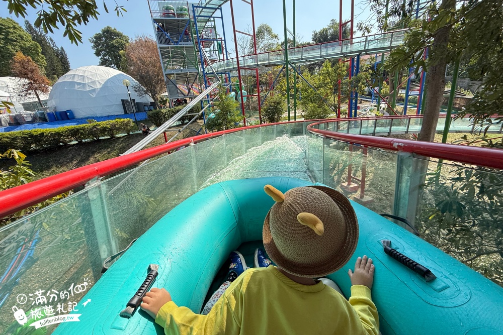 【2026百果山探索樂園最新玩法＆設施價格與身高限制】必玩叢林飛車.漂漂河和彩虹滑道.超刺激的恐龍王國!