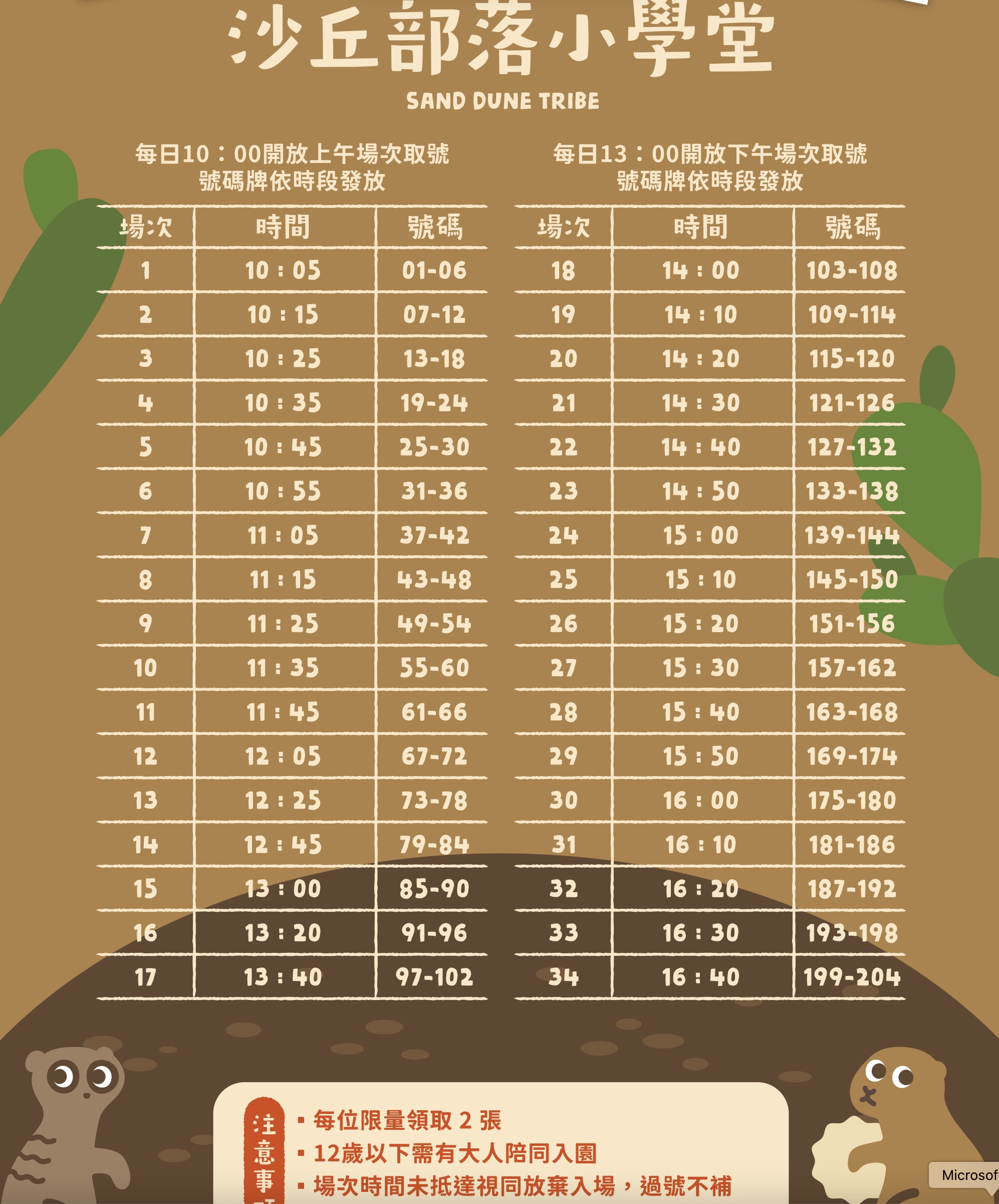 高雄景點【野森動物學校】最新門票資訊＆玩樂攻略!必玩沙丘部落和狐狸谷.與狐狸.狐獴.老鷹.土撥鼠近距離互動!
