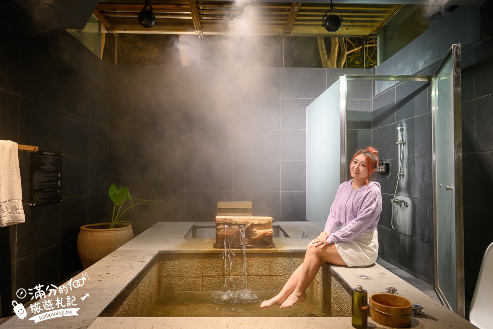 苗栗【泰安觀止溫泉會館】一泊二食溫泉客房開箱.可住宿可泡湯.被森林包圍的清水模溫泉城堡!