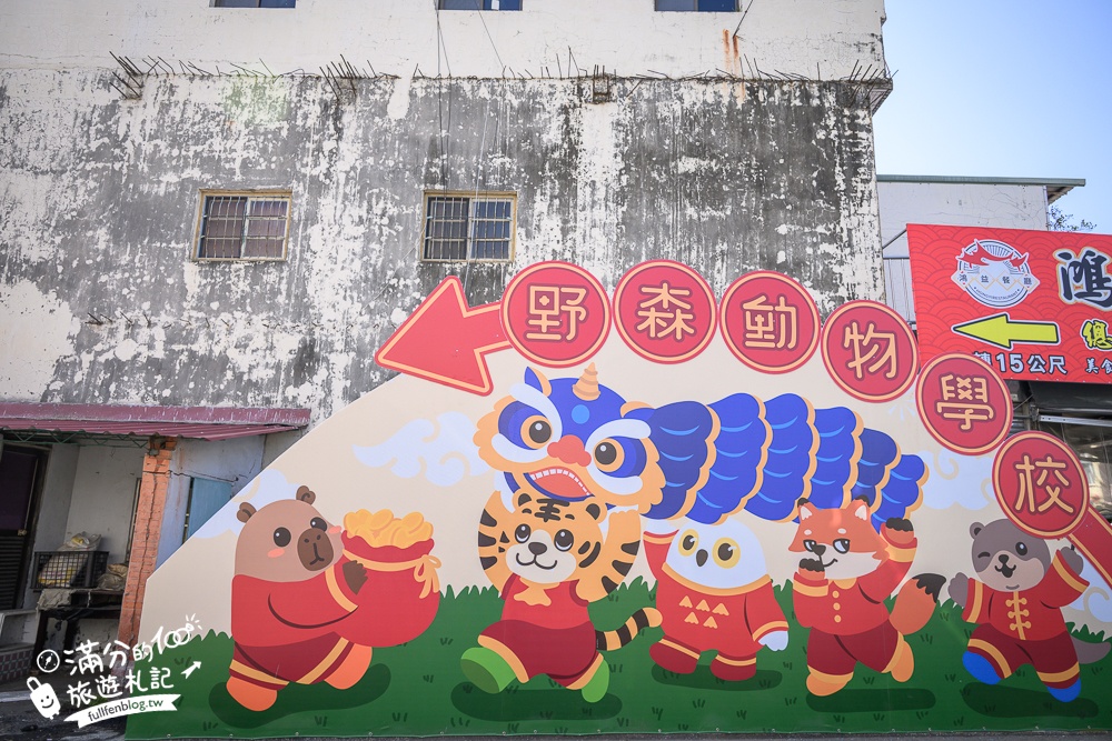 高雄景點【野森動物學校】最新門票資訊＆玩樂攻略!必玩沙丘部落和狐狸谷.與狐狸.狐獴.老鷹.土撥鼠近距離互動!