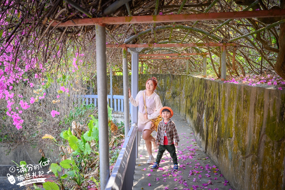 高雄【三桃山森林休閒園】台灣最早期的遊樂園創始地.100元門票玩到底.人氣高空腳踏車&超長溜滑梯!