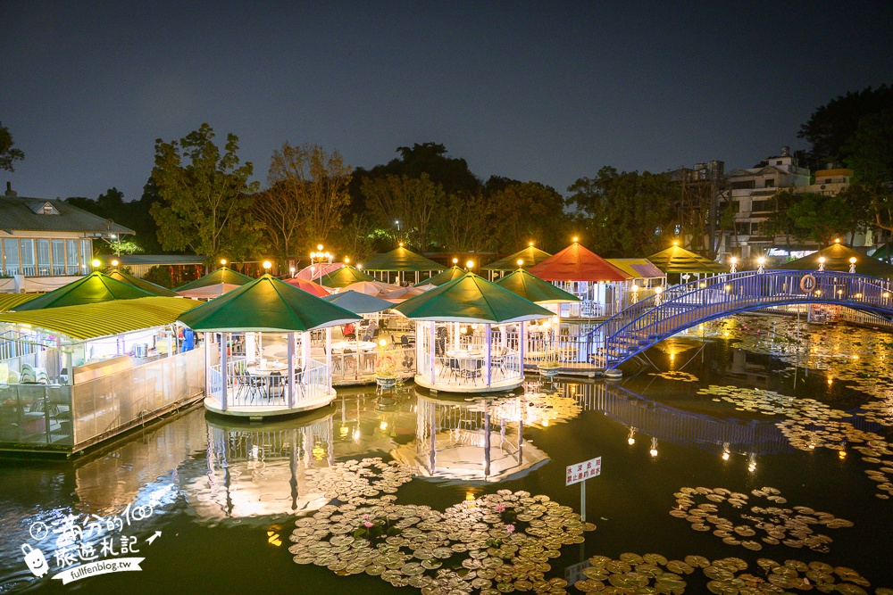 高雄【翠湖水上餐廳】超療癒湖畔熱炒土雞城,水上小火車送餐超吸睛,景色優美偽出國渡假氛圍!