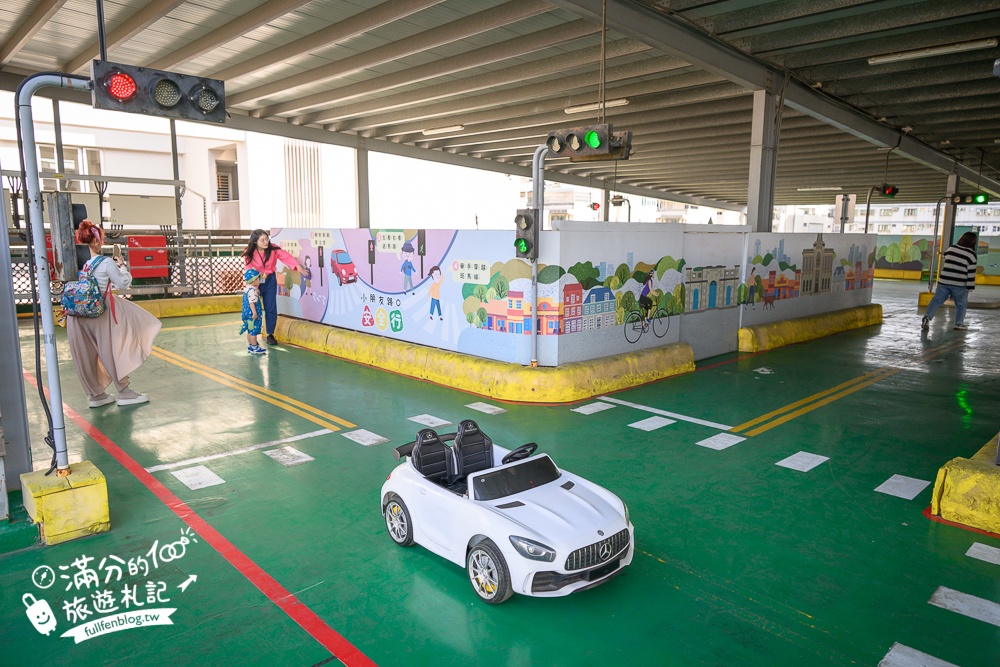 台南親子景點【大臺南交通教育主題館預約制】兒童超跑免費玩~玩樂中學習交通安全知識