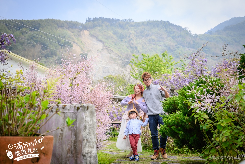 【2026阿喜紫藤花季】瑞里最美紫藤花園民宿,賞花預約方式攻略,山城中最美紫色仙境！