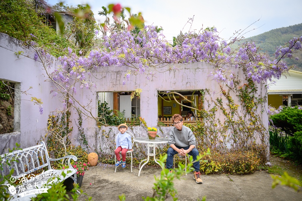 【2026阿喜紫藤花季】瑞里最美紫藤花園民宿,賞花預約方式攻略,山城中最美紫色仙境！