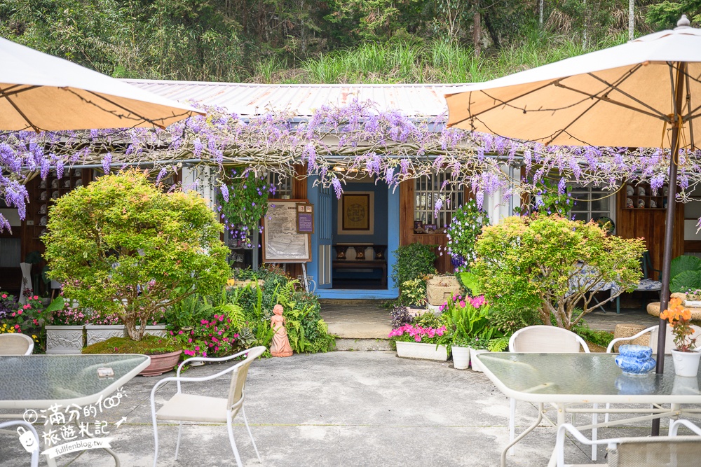 【2026阿喜紫藤花季】瑞里最美紫藤花園民宿,賞花預約方式攻略,山城中最美紫色仙境！