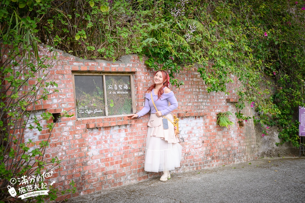 【2026阿喜紫藤花季】瑞里最美紫藤花園民宿,賞花預約方式攻略,山城中最美紫色仙境！