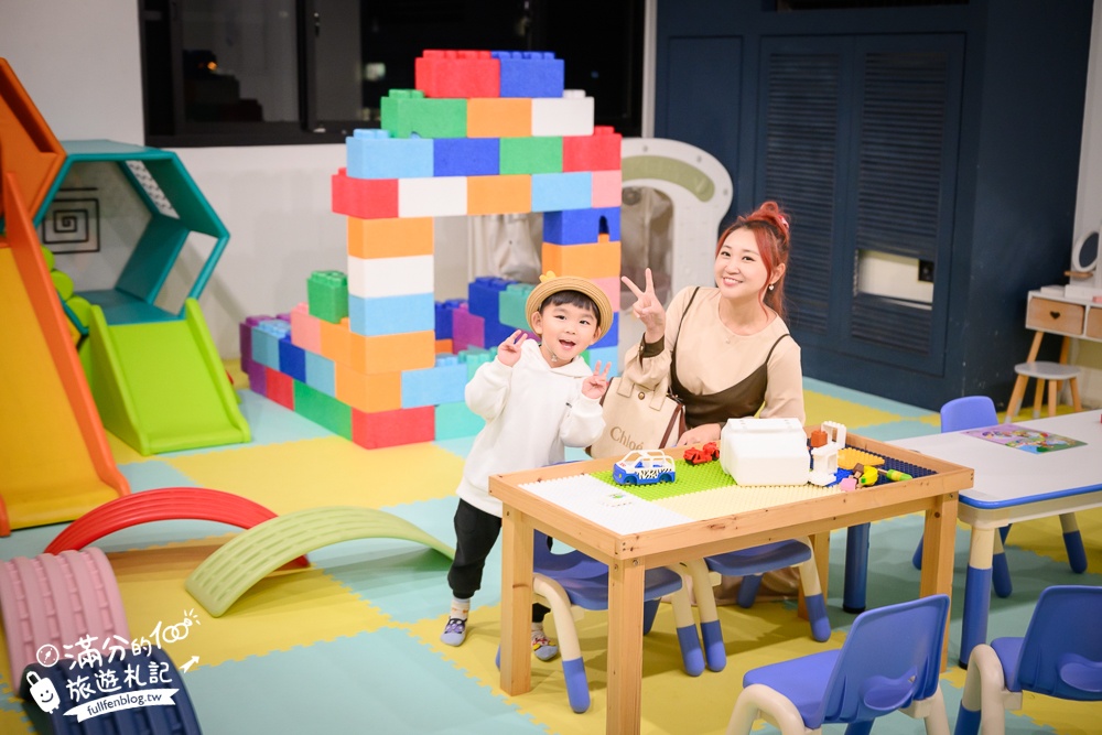 【嘉義禾楓覓月文旅】嘉義民雄平價親子飯店推薦.質感大空間.自助吧早餐.兒童超跑＆遊戲室免費玩!
