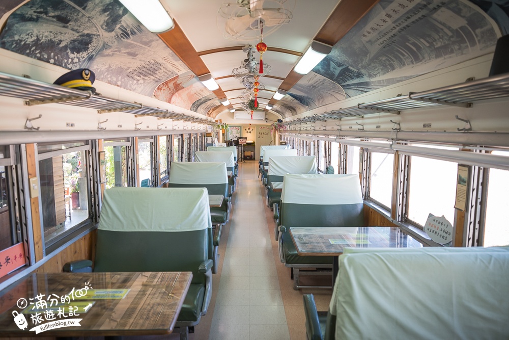 台中【新幹線列車站火車餐廳】在景觀火車上用餐.賞櫻花.看火車.玩兒童遊戲區!