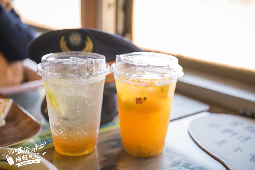 台中【新幹線列車站火車餐廳】在景觀火車上用餐.賞櫻花.看火車.玩兒童遊戲區!