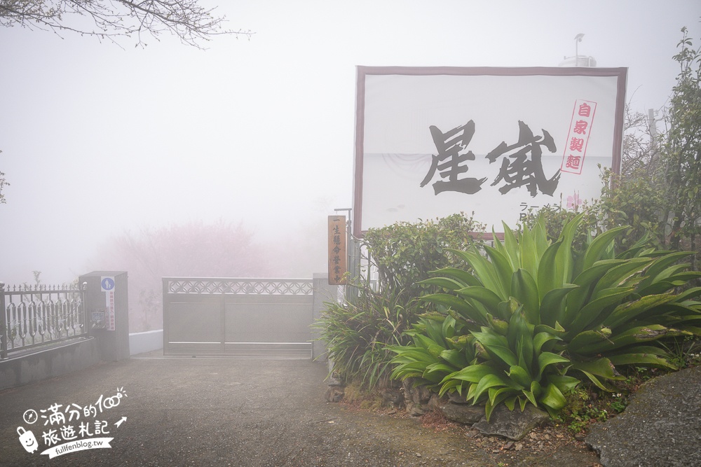 南投【星嵐拉麵】清境免門票浪漫櫻花林.賞櫻花.吃拉麵.望山嵐.視覺與味覺的雙重滿足!