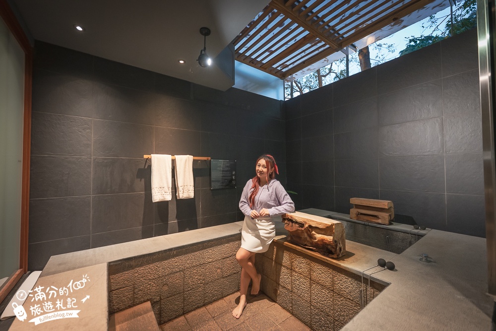 苗栗【泰安觀止溫泉會館】一泊二食溫泉客房開箱.可住宿可泡湯.被森林包圍的清水模溫泉城堡!