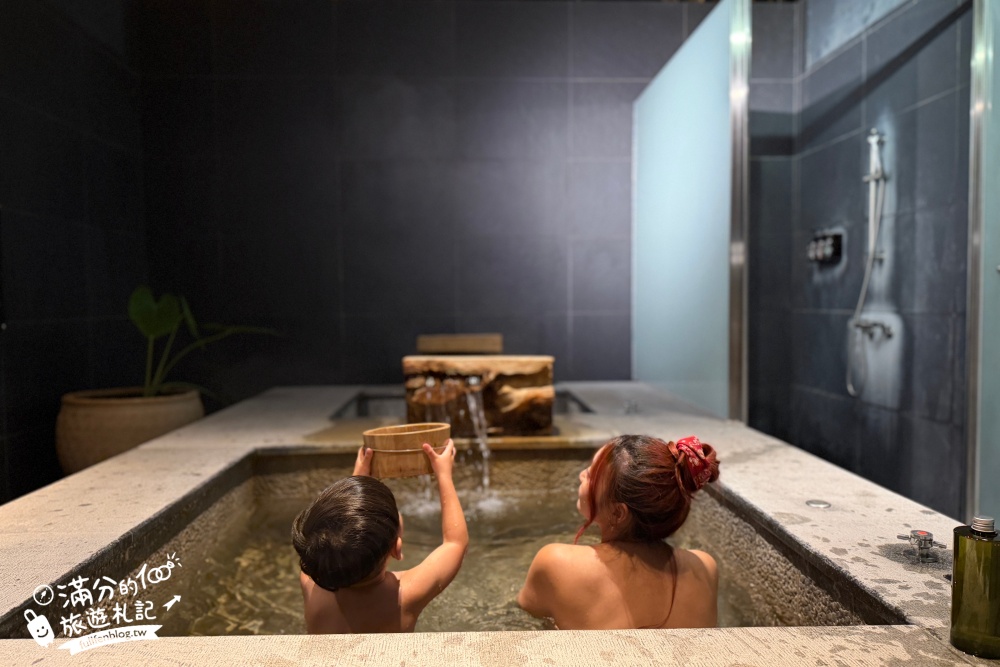 苗栗【泰安觀止溫泉會館】一泊二食溫泉客房開箱.可住宿可泡湯.被森林包圍的清水模溫泉城堡!