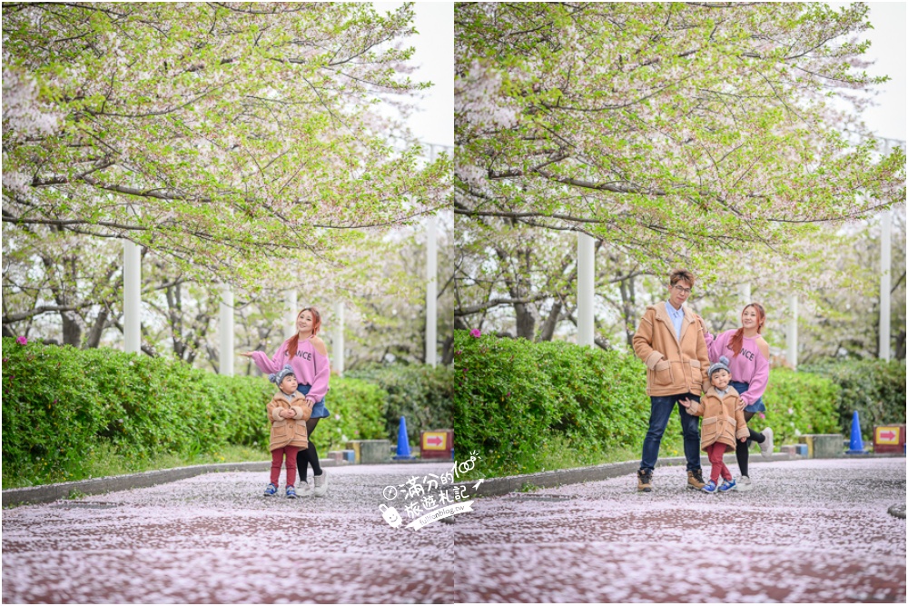 名古屋親子景點【戶田川綠地公園】免門票入園.必體驗賞櫻高空腳踏車.滾輪溜滑梯.遊戲場通通免費玩!