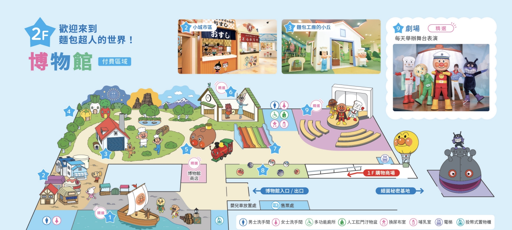 2026神戶親子景點【神戶麵包超人兒童博物館全攻略】門票購買&預約.必買造型麵包~三歲小孩的放電指南！