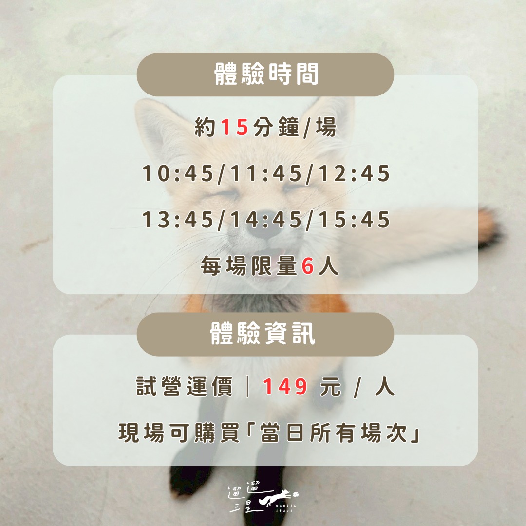 宜蘭【遛遛三星】全台唯一白狐狸主題農場,與白狐狸＆赤狐互動.還能玩鹿角蕨手作.當小小農夫和爬蟲偵查員,太好玩啦!