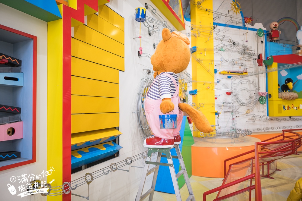 大阪親子景點【大阪兒童樂園Kids Plaza Osaka】全室內的土耳其城堡,兒童職業體驗.必玩巨大泡泡機!