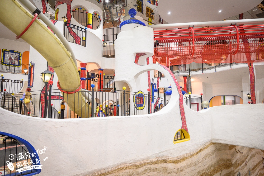 大阪親子景點【大阪兒童樂園Kids Plaza Osaka】全室內的土耳其城堡,兒童職業體驗.必玩巨大泡泡機!