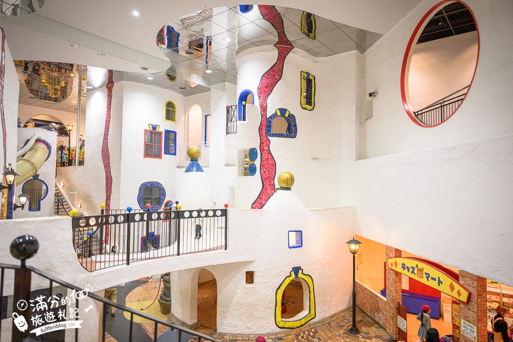 大阪親子景點【大阪兒童樂園Kids Plaza Osaka】全室內的土耳其城堡,兒童職業體驗.必玩巨大泡泡機!