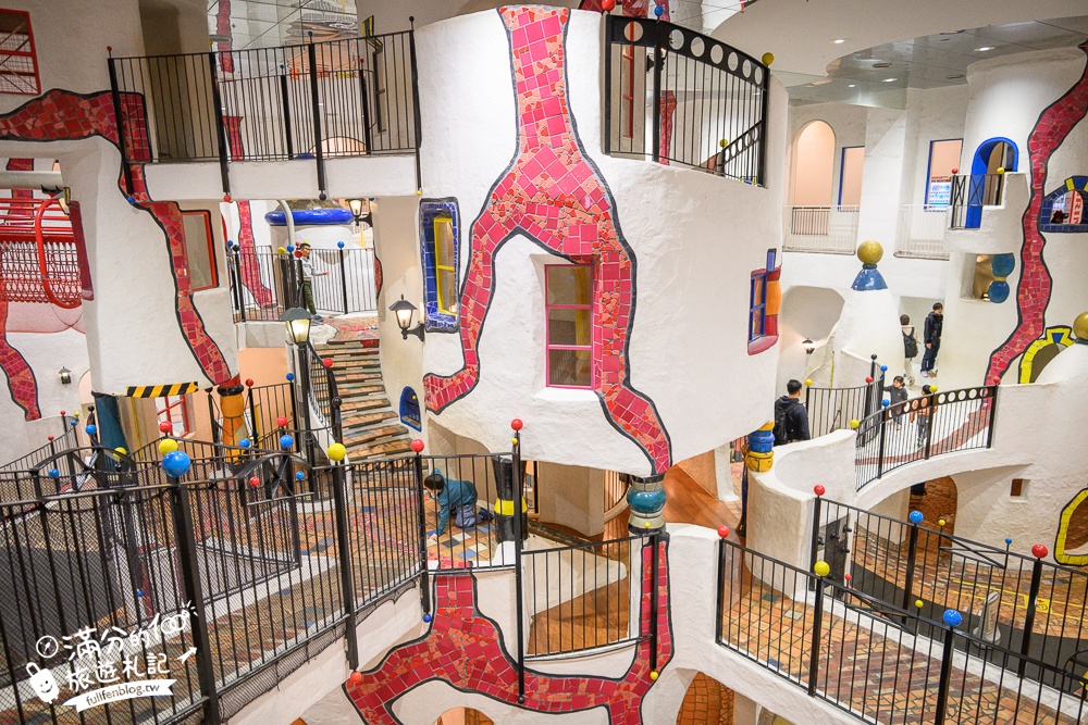 大阪親子景點【大阪兒童樂園Kids Plaza Osaka】全室內的土耳其城堡,兒童職業體驗.必玩巨大泡泡機!