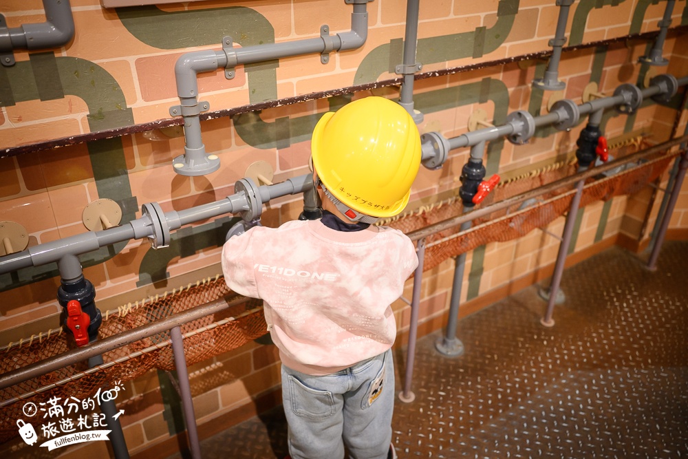 大阪親子景點【大阪兒童樂園Kids Plaza Osaka】全室內的土耳其城堡,兒童職業體驗.必玩巨大泡泡機!