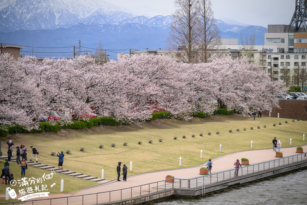 富山景點【星巴克富山環水公園店】世界最美星巴克！富岩運河環水公園全攻略,交通.櫻花季&必拍角度分享!