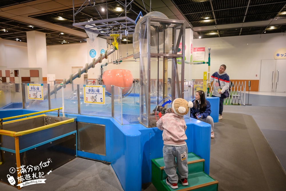 大阪親子景點【大阪兒童樂園Kids Plaza Osaka】全室內的土耳其城堡,兒童職業體驗.必玩巨大泡泡機!