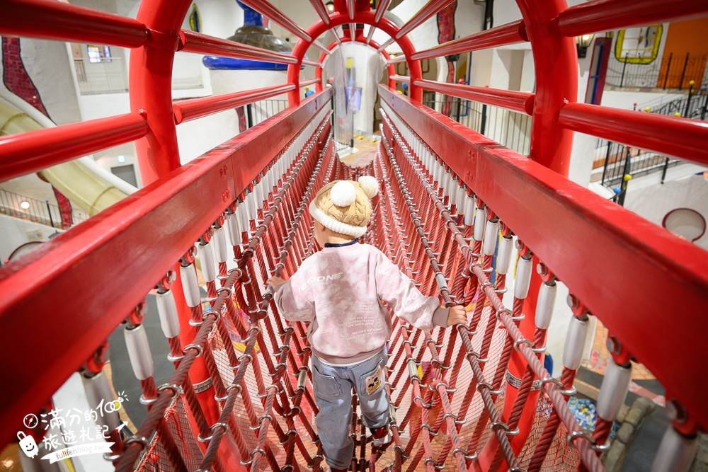 大阪親子景點【大阪兒童樂園Kids Plaza Osaka】全室內的土耳其城堡,兒童職業體驗.必玩巨大泡泡機!