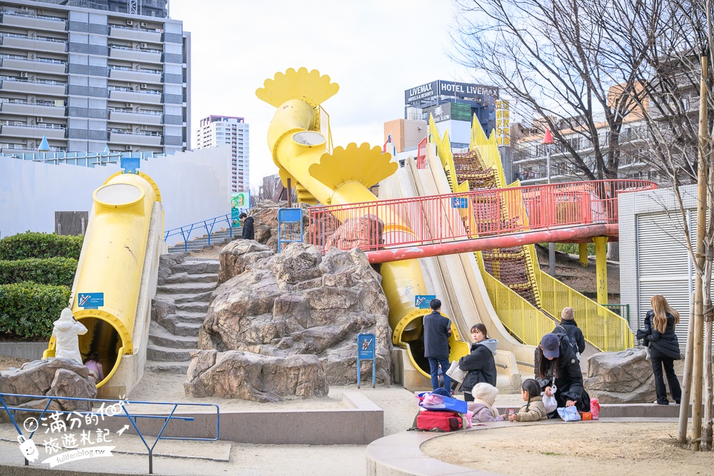 大阪親子景點【大阪兒童樂園Kids Plaza Osaka】全室內的土耳其城堡,兒童職業體驗.必玩巨大泡泡機!
