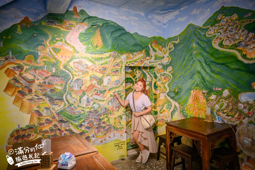 瑞芳景點【祈堂老街一日遊】金瓜石美拍亮點,祈堂路彩虹階梯,金瓜石文化館，必吃山頂豆花&老礦工食堂!