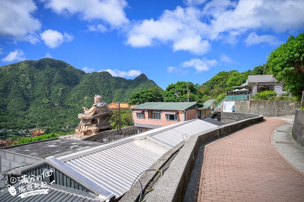 瑞芳景點【祈堂老街一日遊】金瓜石美拍亮點,祈堂路彩虹階梯,金瓜石文化館，必吃山頂豆花&老礦工食堂!