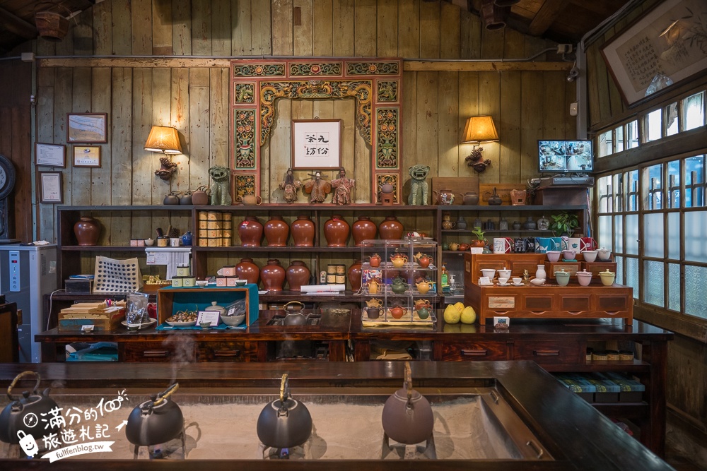 新北【九份茶坊】九份第一間茶藝館！百年古厝茶樓~走進神隱少女的下午茶時光!