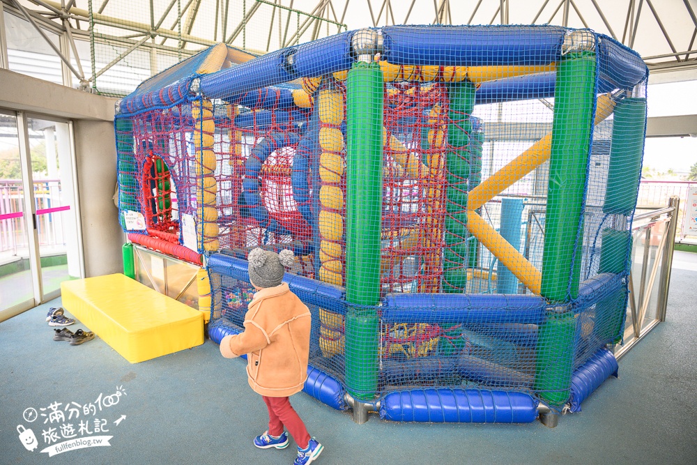 名古屋親子景點【戶田川綠地公園】免門票入園.必體驗賞櫻高空腳踏車.滾輪溜滑梯.遊戲場通通免費玩!