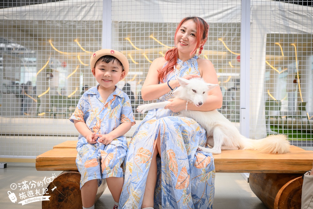 宜蘭【遛遛三星】全台唯一白狐狸主題農場,與白狐狸＆赤狐互動.還能玩鹿角蕨手作.當小小農夫和爬蟲偵查員,太好玩啦!