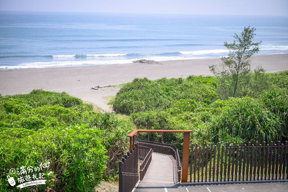 宜蘭【等日初】壯圍最新海景第一排景觀咖啡館.眺望龜山島.步行一分鐘即達海灘!